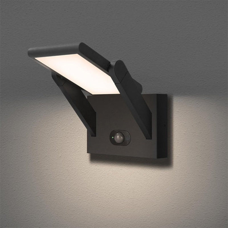 52011 Wandlamp met bewegingssensor op zonne-energie