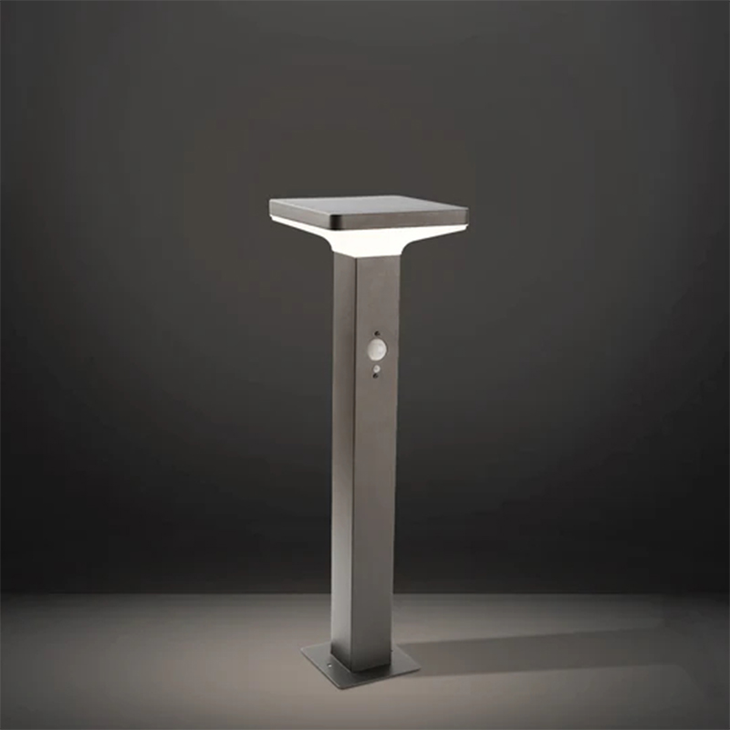 2218 Buitenlamp op zonne-energie met stapel